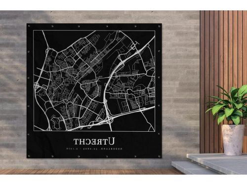 Tuin Poster - Buitenkleed Kaart - Tuin Decoratie - UV