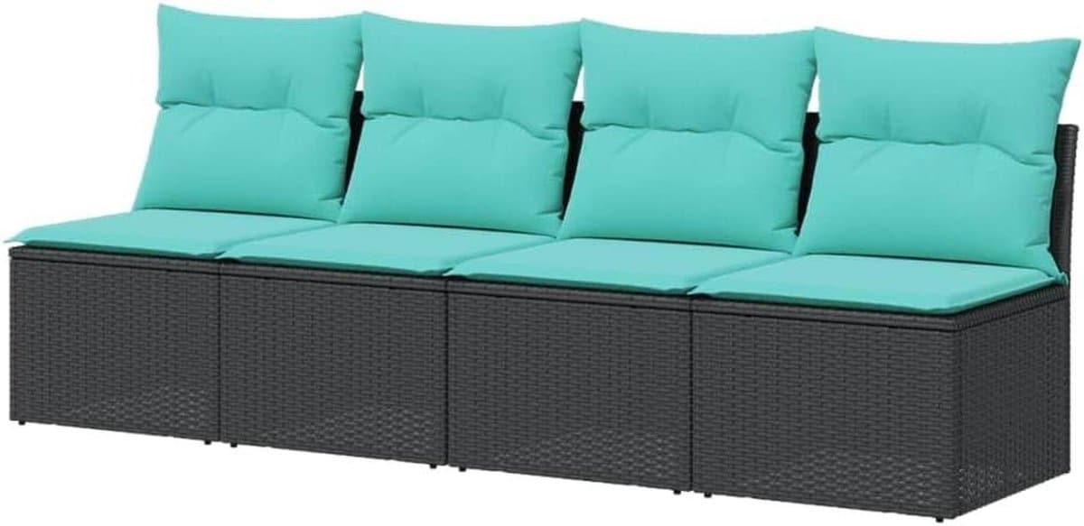 tuinbank 4 zits loungebank buiten buiten ontspannen modulair
