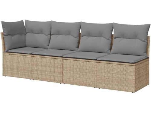 Tuinbank 4-zits - Loungebank buiten - Buiten ontspannen - Modulair