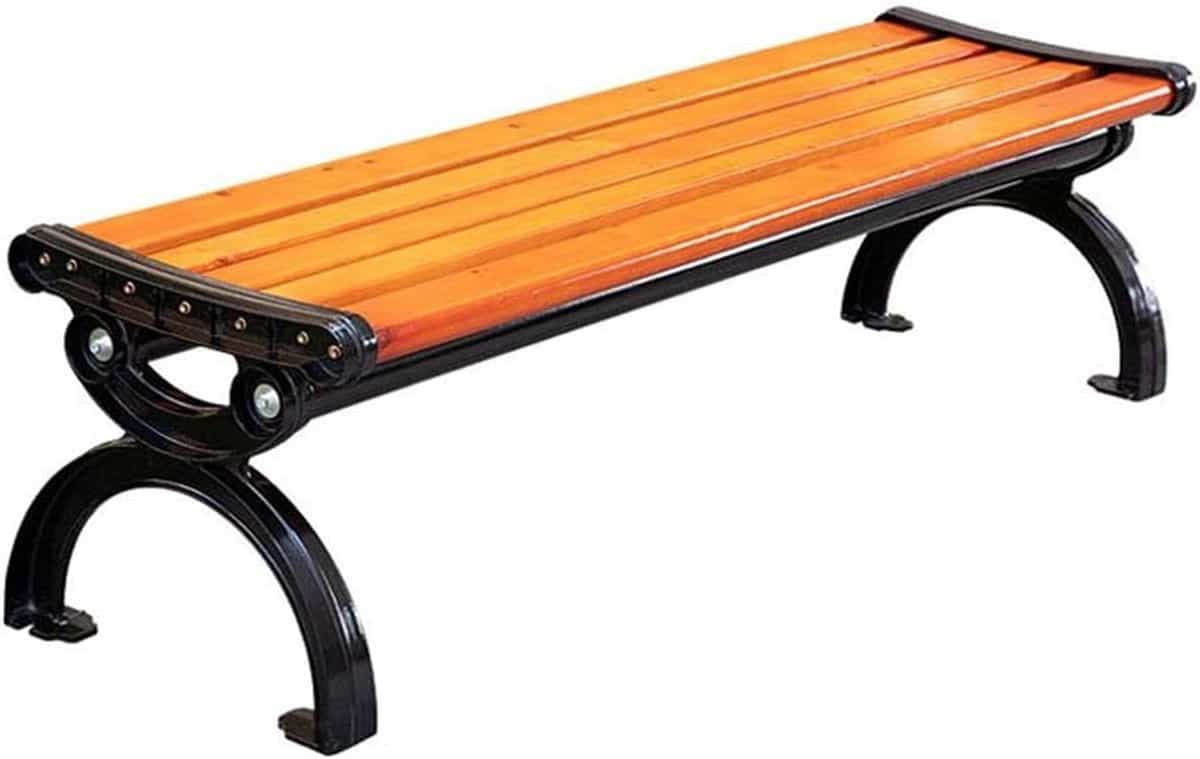 tuinbank hout parkbank buiten zitten extra stabiel
