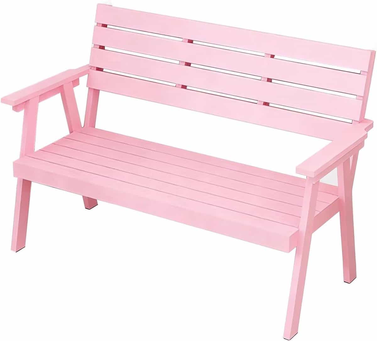 tuinbank hout parkbank zitbank buiten zitten ergonomisch