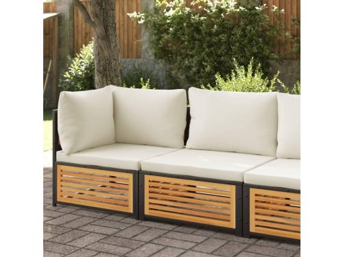 Tuinbank met kussen - Balkon loungebank - Buiten ontspannen