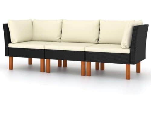 Tuinbank met kussens - Loungebank buiten - Buiten ontspannen