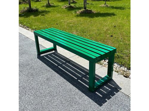Tuinbank Metaal - Parkbank Buiten - Genieten van de tuin