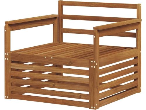 Tuinbank Naturel - Loungebank Buiten - Ontspannen Zitten - Modulair