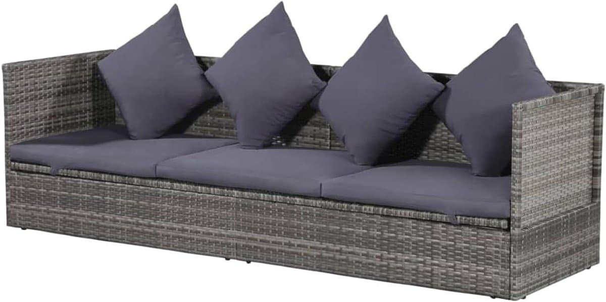 tuinbed ligbed loungesofa dagbed buiten ontspannen verstelbaar