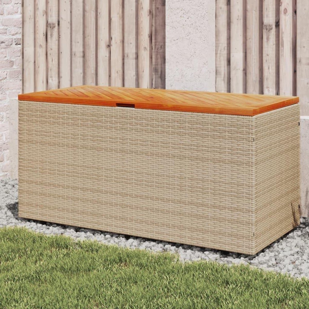 tuinbox opbergbox kussenbox tuinkist buiten opbergen met