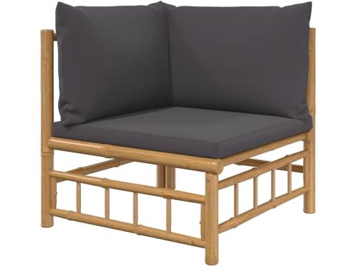 Tuinhoekbank Bamboe - Tuinbank Loungebank - Buiten Ontspannen - Modulair