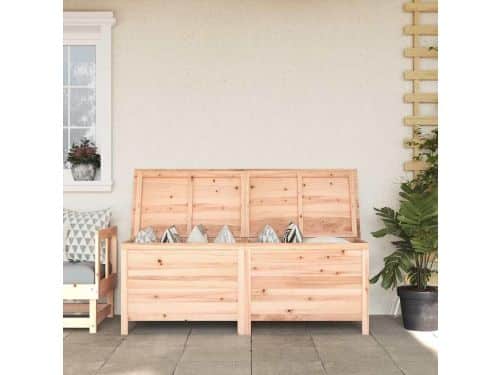 Tuinkist Hout - Opbergbox Tuin - Kussens Opbergen - Massief
