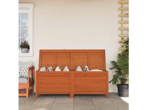 Tuinkist Hout - Opbergbox Tuin - Tuinspullen Opbergen - Massief