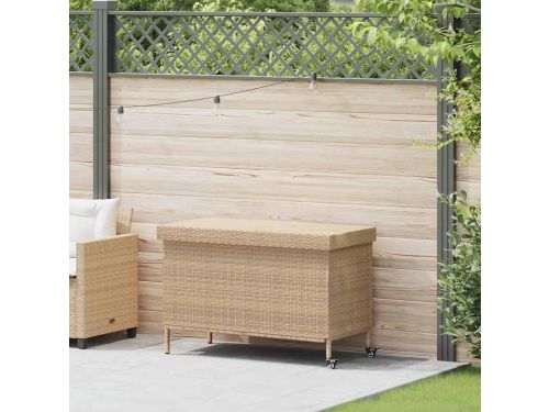 Tuinkist met wieltjes - Opbergbox tuin - Kussens opbergen