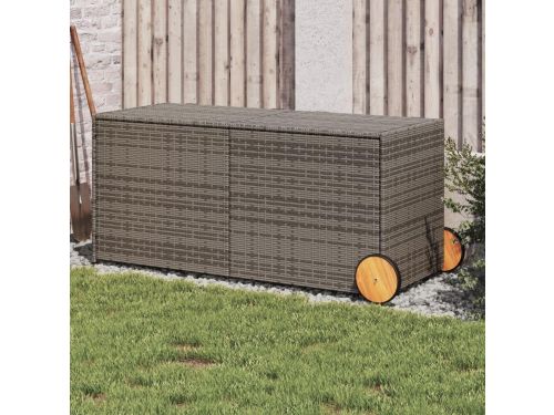 Tuinkist met Wieltjes - Opbergbox Tuin - Terras Opruimen
