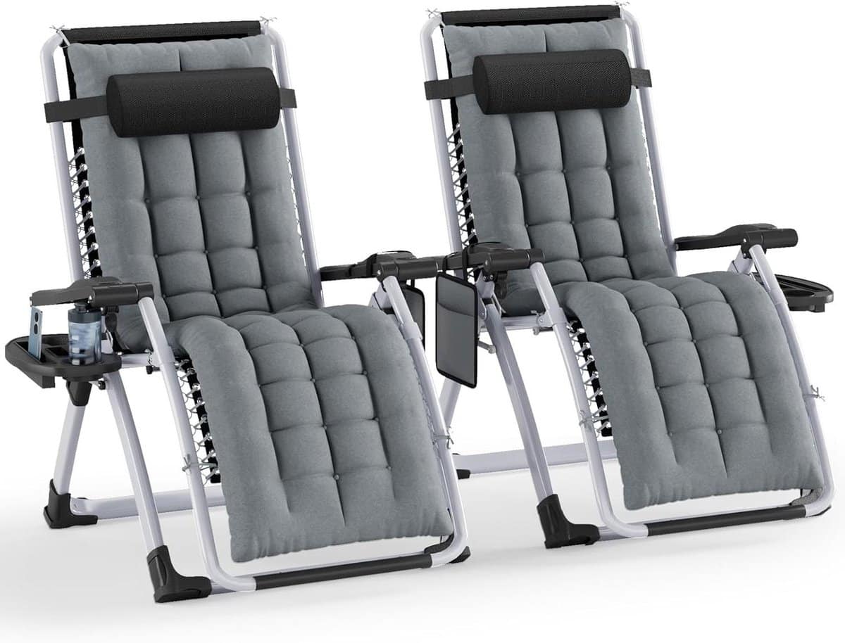 tuinligstoel lounger stoel ontspannen buiten verstelbare rugleuning