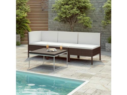 Tuinloungeset 3-delig - Lounge meubels - Buiten ontspannen - Weerbestendig