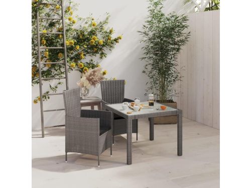 Tuinmeubelset 3-delig - Balkonset Terrasmeubels - Buiten Zitten Ontspannen