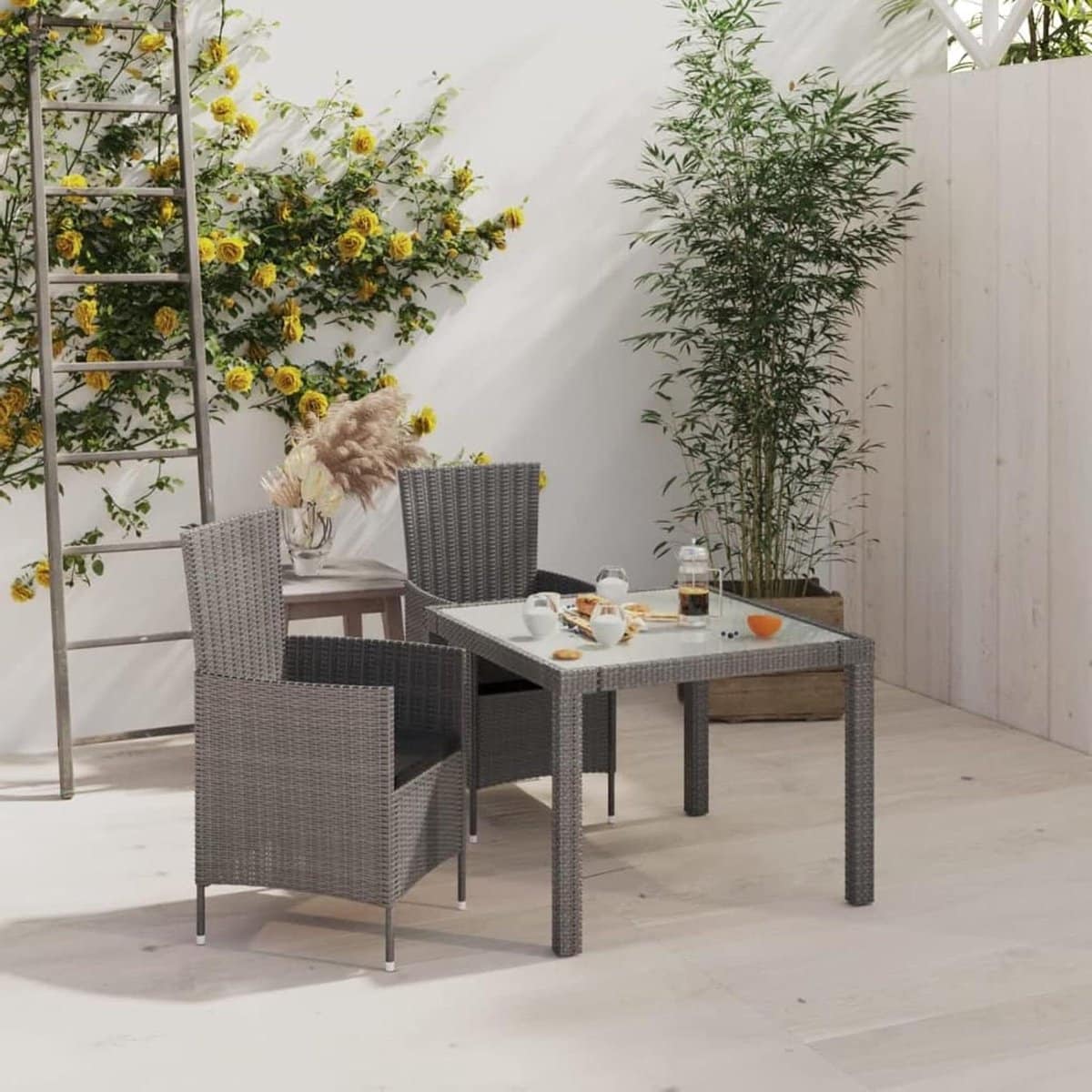 tuinmeubelset 3 delig balkonset terrasmeubels buiten zitten ontspannen
