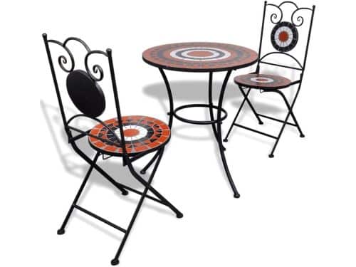 Tuinmeubelset Bistroset - Terrasmeubelen Balkonset - Gezellige Gesprekken - Romantische