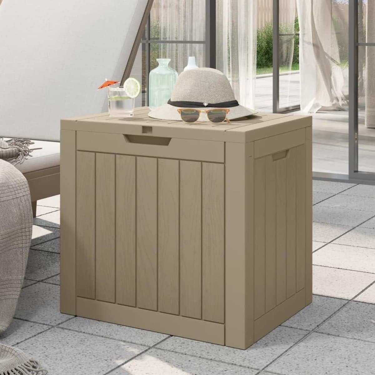 tuinopbergbox buitenkast tuin opbergen buiten houtlook design