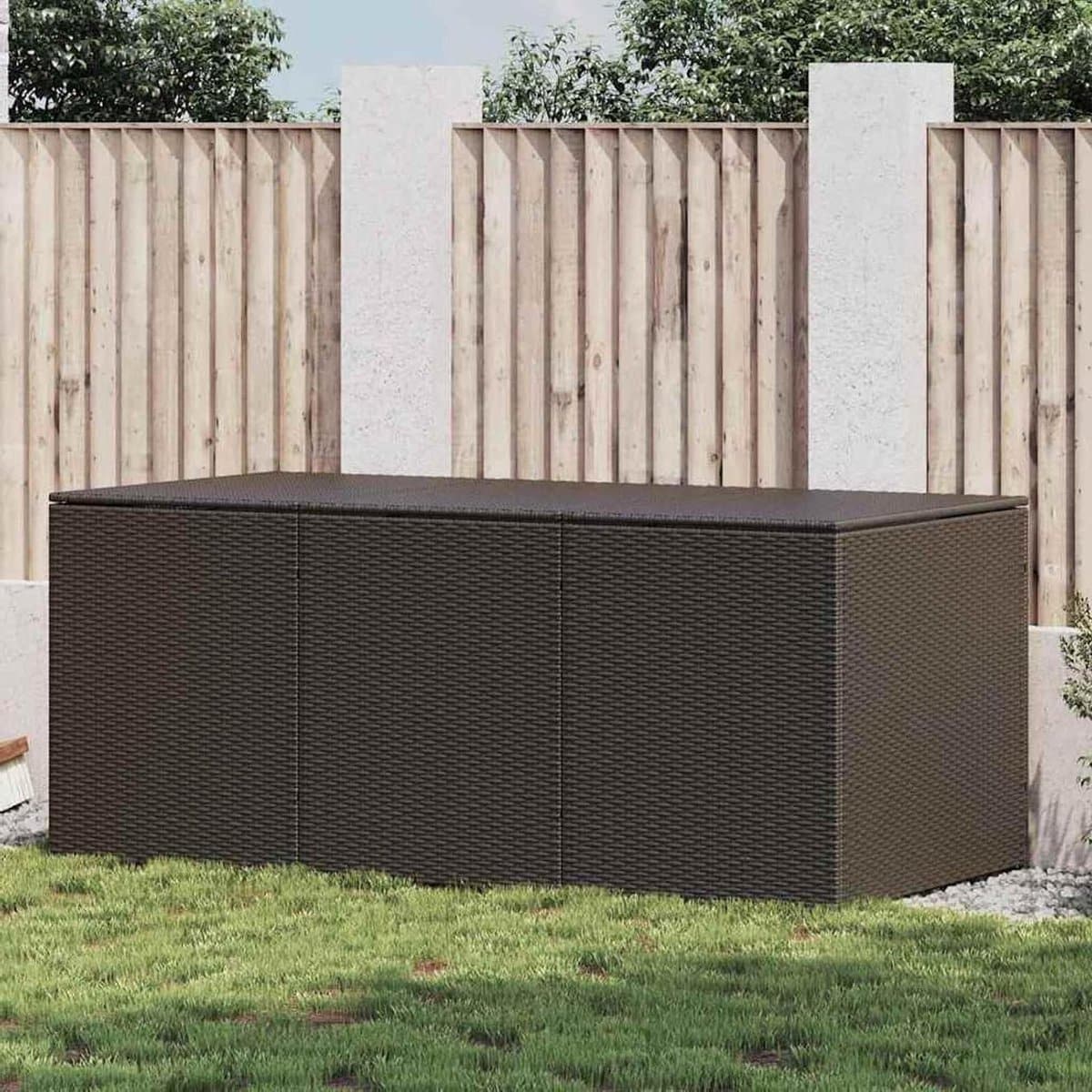 tuinopbergdoos buitenopslag tuinspullen opbergen waterdicht gaslift