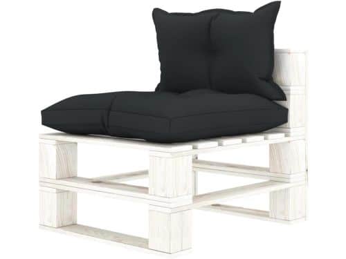 Tuinpalletbank met kussens - Outdoor loungebank - Ontspannen in de