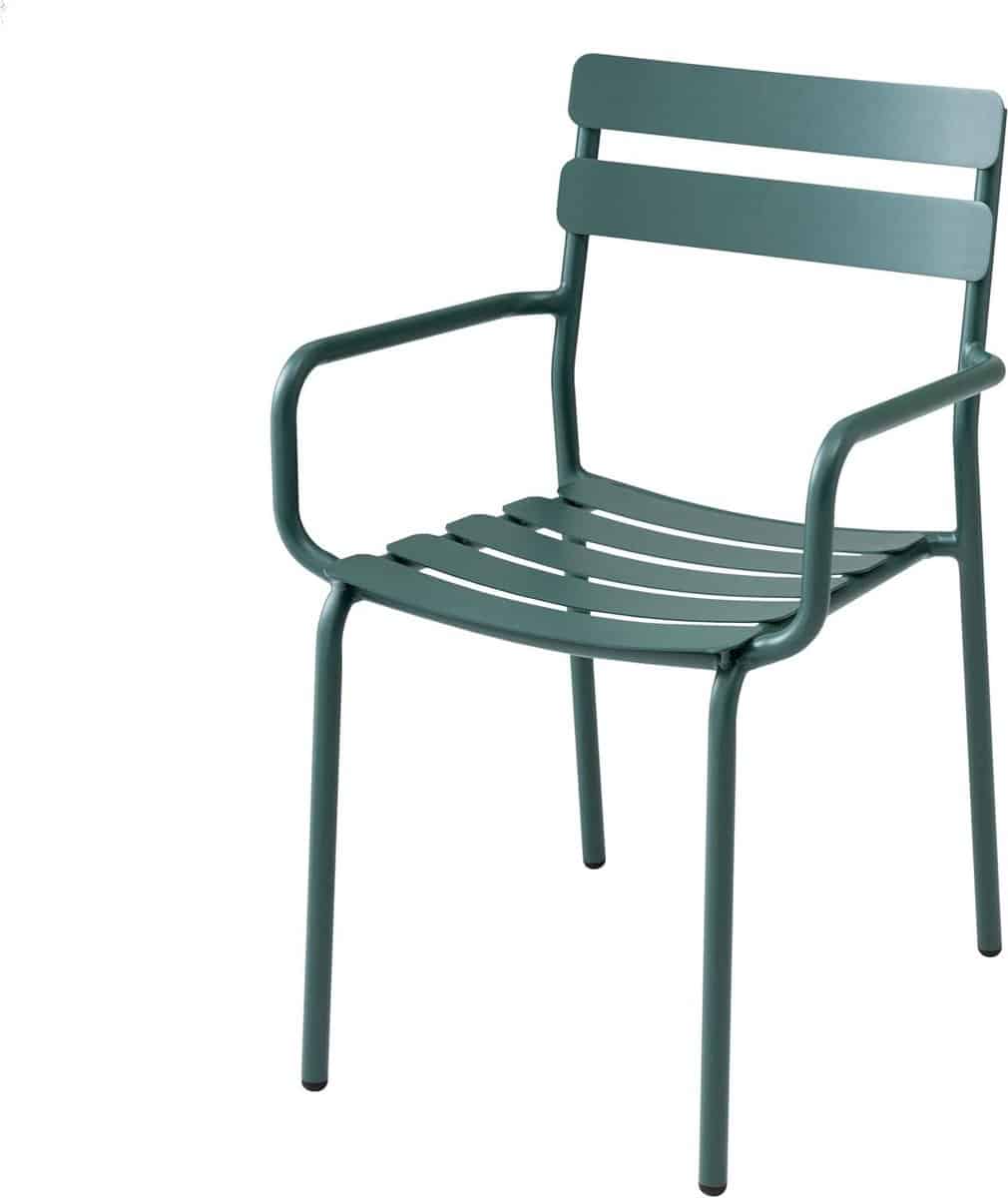 tuinstoel aluminium buitenstoel buiten zitten stapelbaar