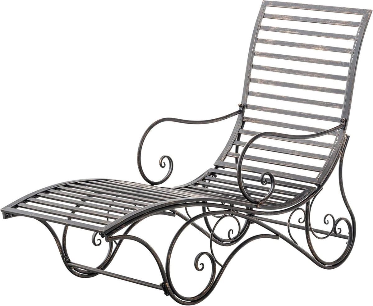 tuinstoel ligbed buitenstoel chaise longue ontspannen in de