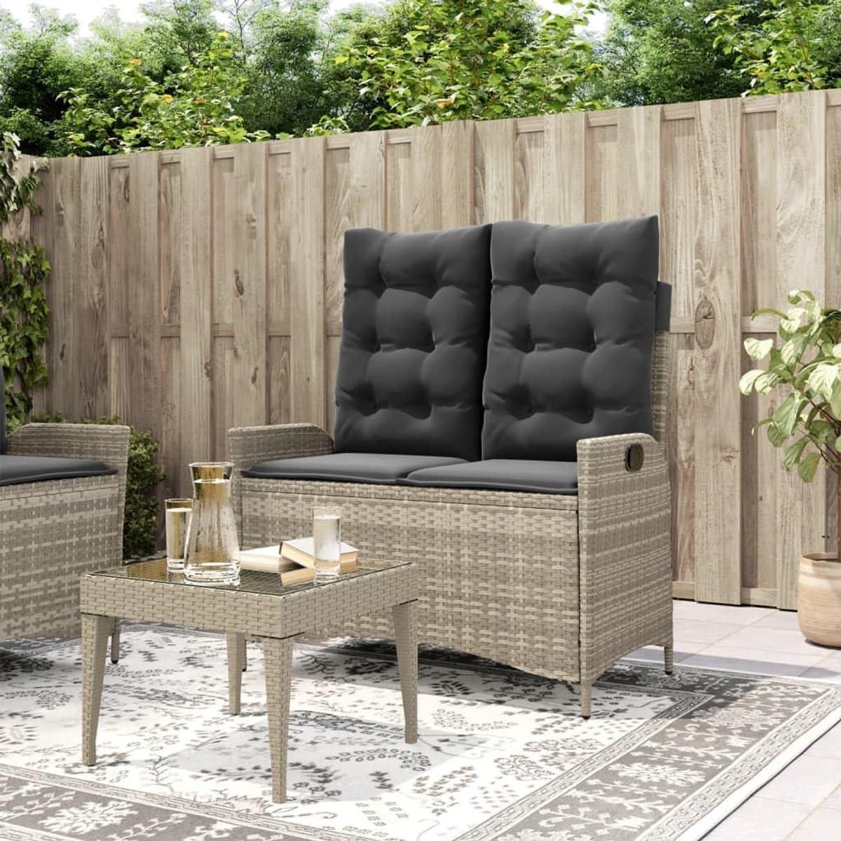 tuinstoel ligstoel terrasstoel lounger buiten ontspannen verstelbare