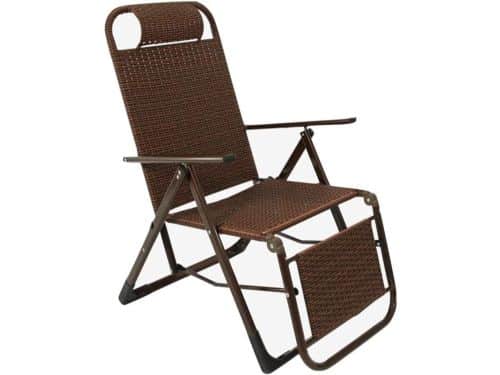Tuinstoel Lounger - Zonnebed Ligstoel - Ontspannen Buiten - Verstelbare