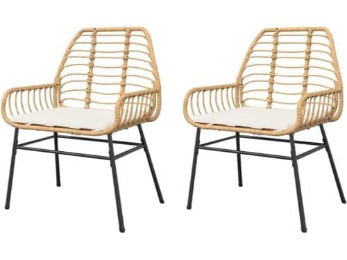 Tuinstoelen 2 stuks - Lounge stoelen - Buiten Zitten
