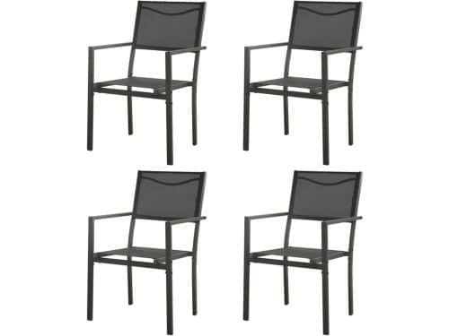 Tuinstoelen 4 stuks - Outdoor stoelen - Genieten van buiten