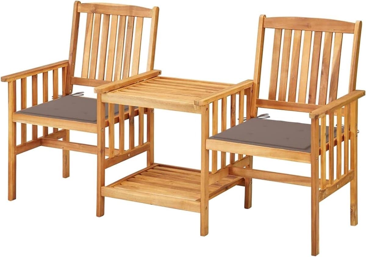 tuinstoelen met tafel zitbank balkonset buiten ontspannen