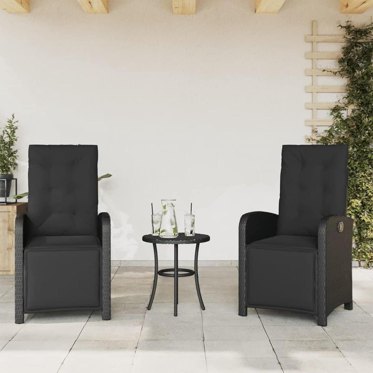 tuinstoelen met voetsteunen buitenstoelen lounge ontspannen in de