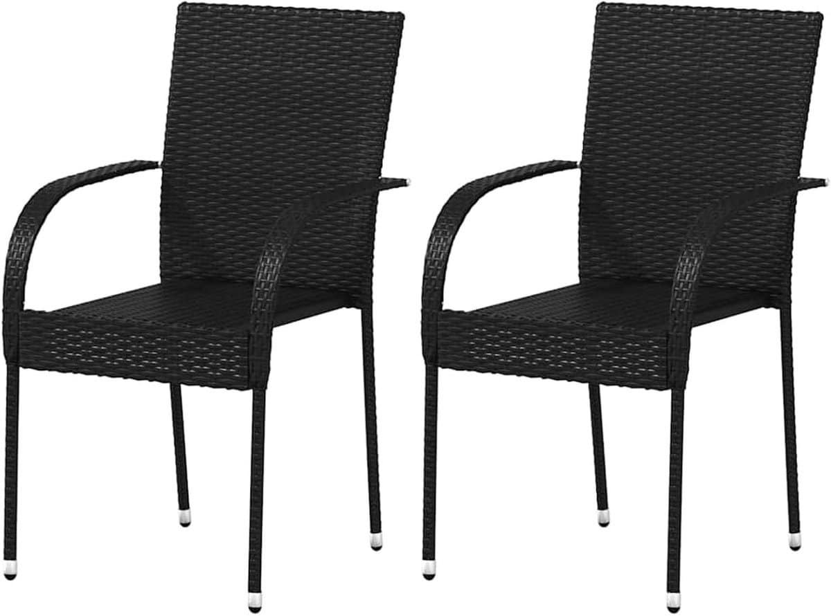 tuinstoelen stapelbaar buitenstoelen poly rotan buiten zitten
