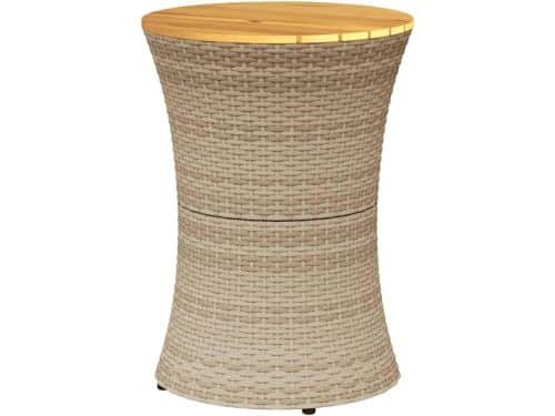 Tuintafel - Bijzettafel Outdoor - Genieten Buiten - Onderhoudsvriendelijk Rotan