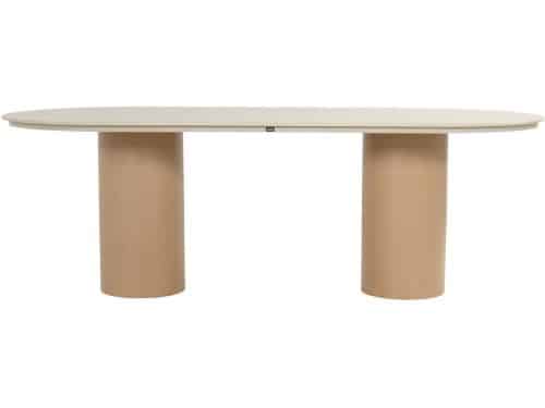 Tuintafel Valencia 220x100cm | Cappuccino & Beige | Hartman