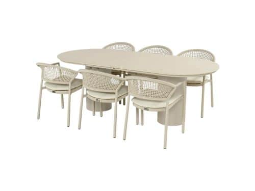 Valencio Taragona Diningset Sand Hartman - Hartman