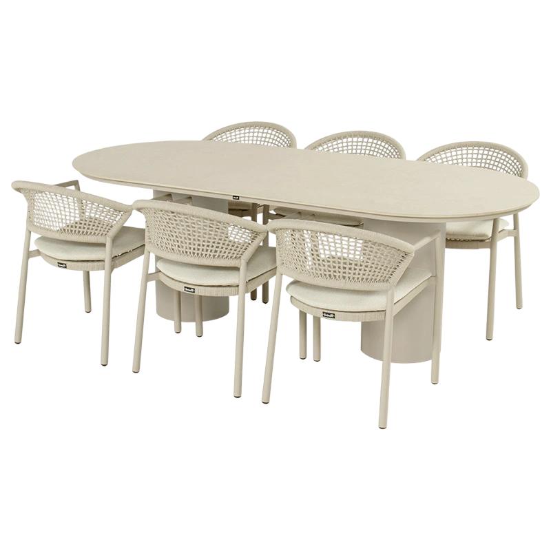 valencio taragona diningset sand hartman hartman
