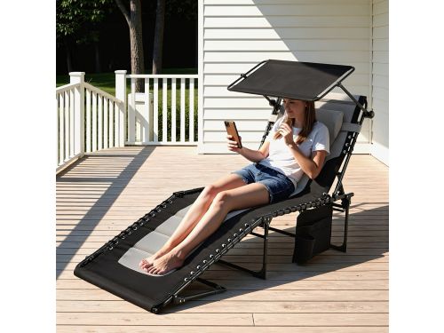 Veldbed-ligbed voor in de tuin en zwembad - Set van