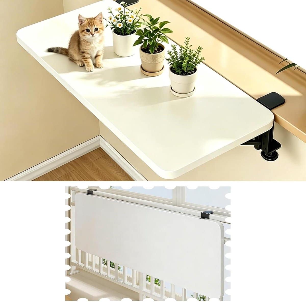 vensterbankverlenger klaptafel plank planten display 90 graden