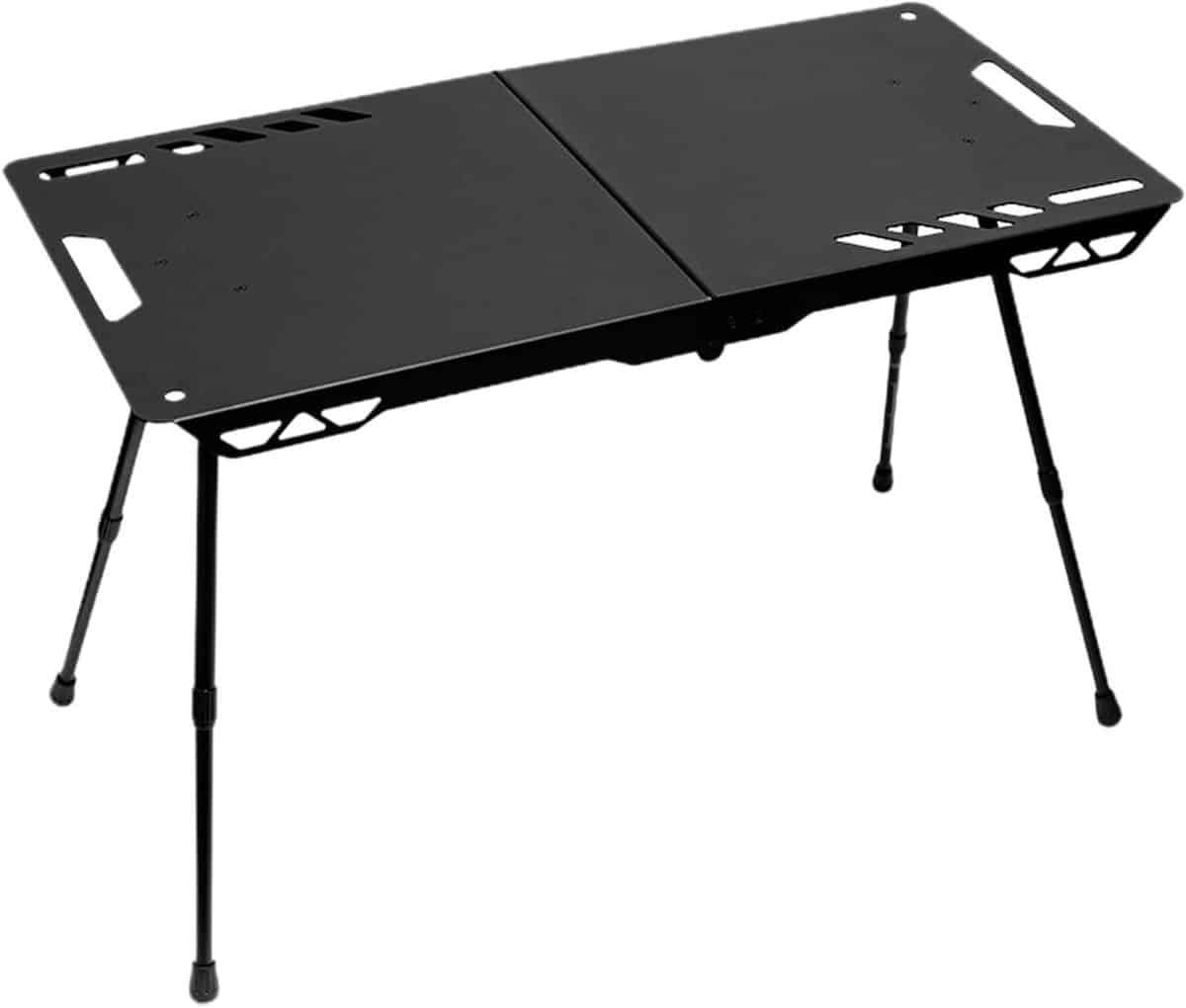 verstelbare klaptafel kampeertafel picknick buiten koken lichtgewicht