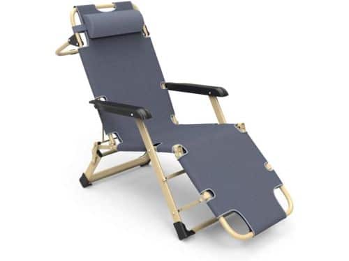 Verstelbare Lounger - Tuinstoel Relaxfauteuil - Ontspannen Buiten - Zero