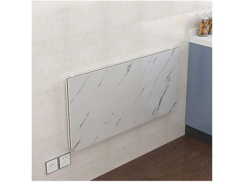 Vouwbare Eettafel - Klaptafel Muurtafel - Ruimte Besparen - Marmeren