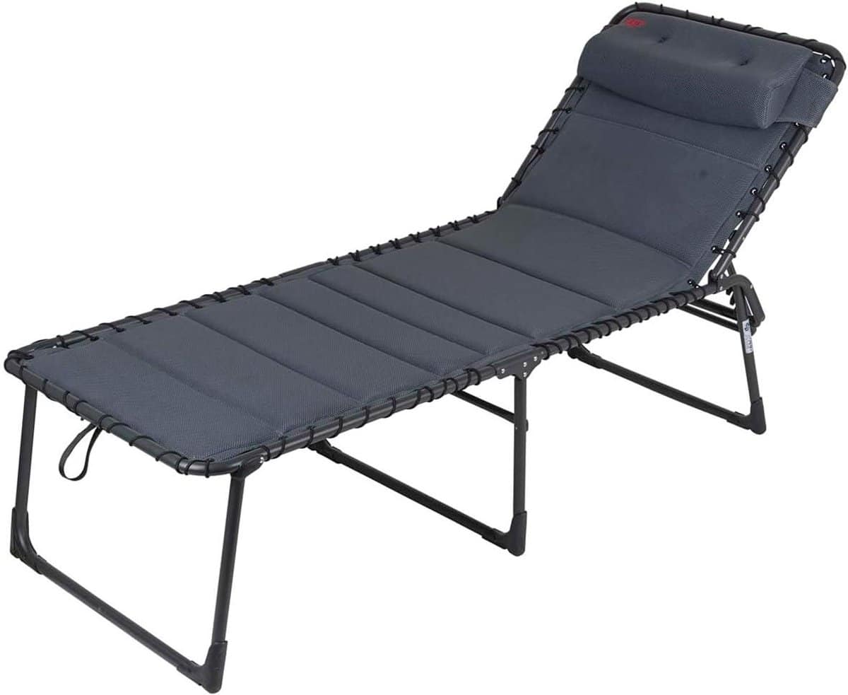 vouwbed ligbed luxe ontspannen buiten extra hoge