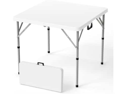 Vouwtafel Vierkant - Eettafel Klaptafel - Feest en Evenement