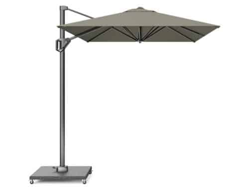 Voyager T1 300x200 cm taupe zweefparasol zonwering Platinum - Platinum