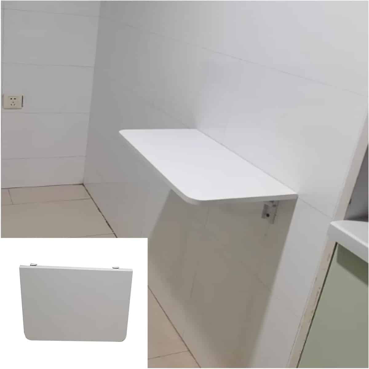 wandbureau klaptafel opvouwbare tafel ruimte besparen hoge