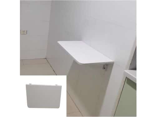 Wandbureau Klaptafel - Opvouwbare Tafel - Ruimte Besparen - Hoge