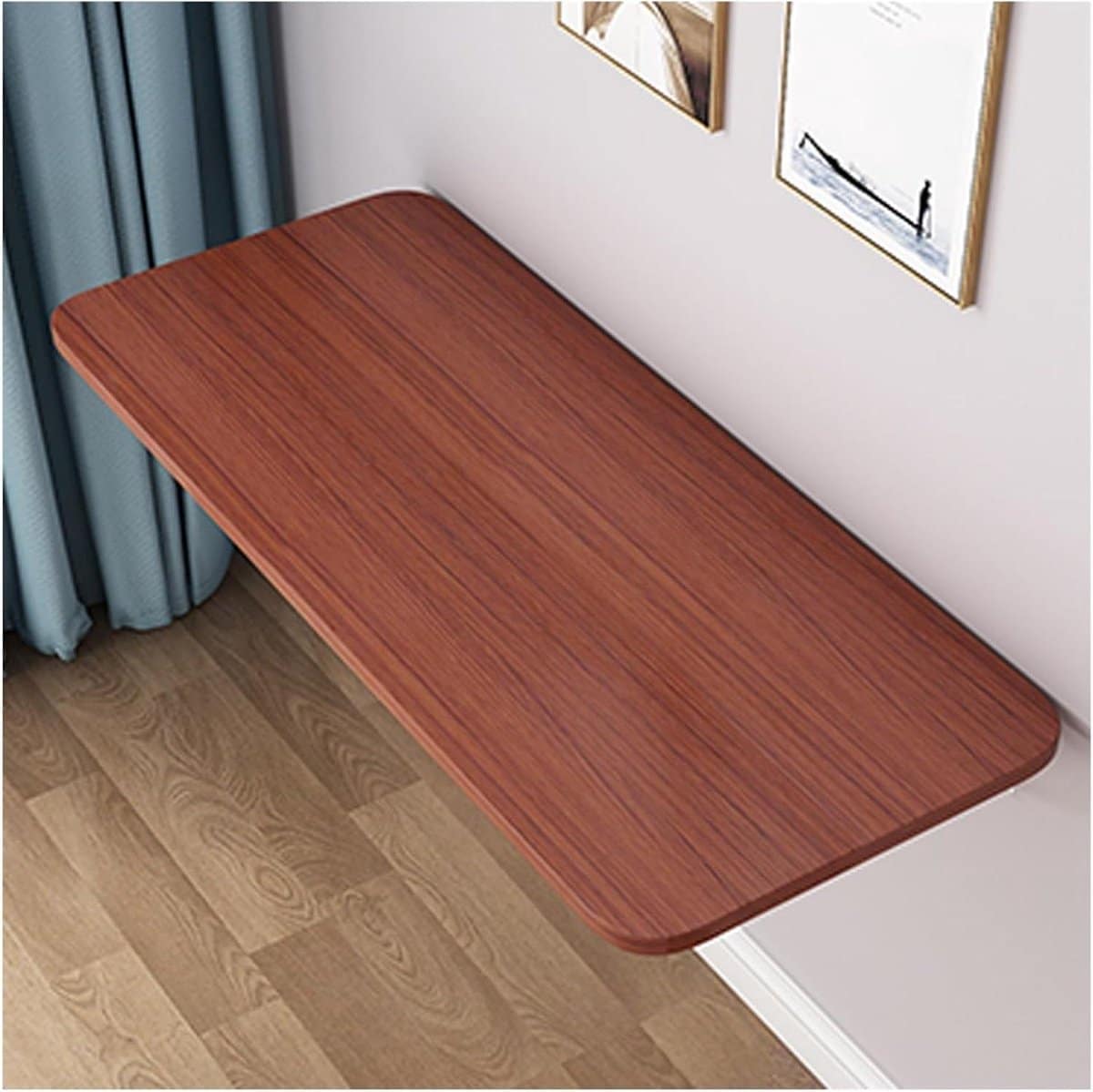 wandbureau klaptafel ruimte besparen stabiel driehoekig frame