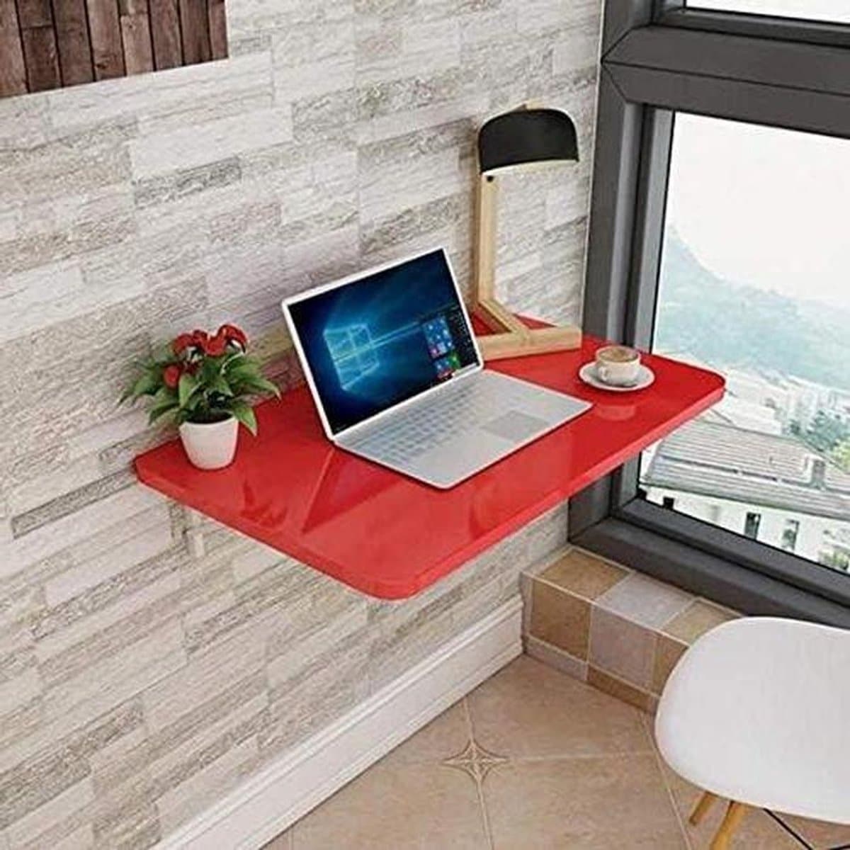 wandmontage klaptafel muurtafel eettafel ruimte besparen glad