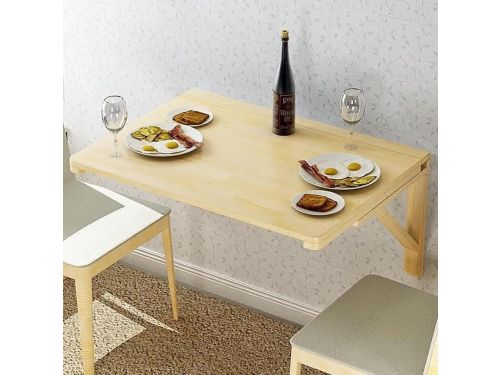 Wandmontage Klaptafel - Opklap Tafel - Ruimte Besparen - Stabiele
